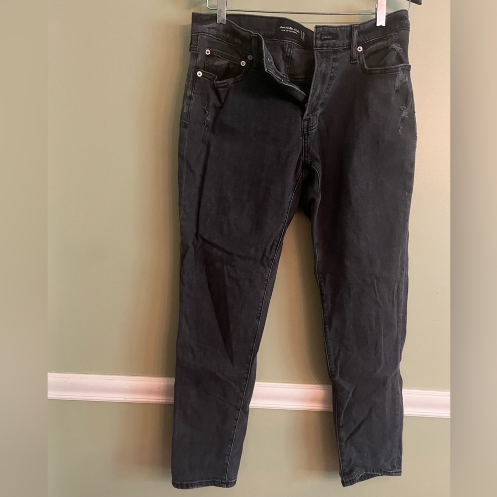 Abacrombie & Fitch Black Jeans